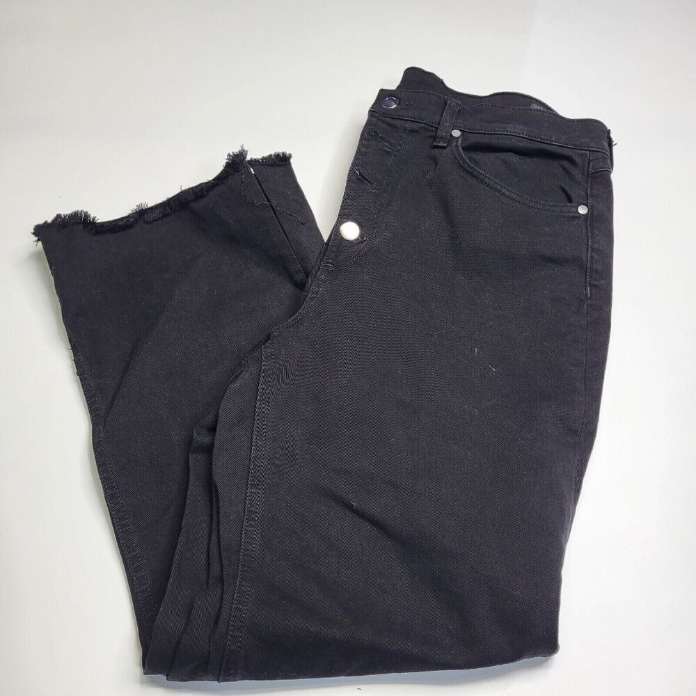 RAG &‎ BONE Straight Jeans Men's 31x27 Black Denim  (Fit 31x27) **Flaw**
